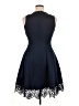 Donna Ricco Black Cocktail Dress Size 14 - photo 2