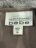 Kardashians for Bebe 100% Rayon Gray Romper Size XS - photo 4