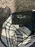 Rails 100% Rayon Plaid Black Long Sleeve Button-Down Shirt Size S - photo 7