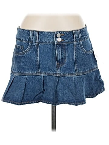 PacSun Denim Skirt (view 1)