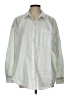 Old Navy Stripes Green Long Sleeve Button-Down Shirt Size L - photo 1