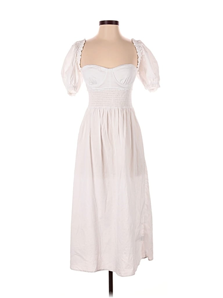 Pre-owned Weworewhat Casual Dress In White