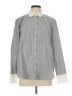 Downeast Chevron-herringbone Gray Long Sleeve Button-Down Shirt Size L - photo 1