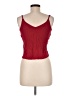 J.Crew 100% Viscose Red Sleeveless Top Size 8 - photo 2