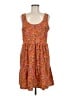 Toad & Co Paisley Orange Casual Dress Size M - photo 1