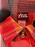 Tea 100% Cotton Plaid Orange Short Sleeve Button-Down Shirt Size 4 - photo 3