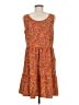 Toad & Co Paisley Orange Casual Dress Size M - photo 2