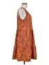 Toad & Co Paisley Orange Casual Dress Size M - photo 4