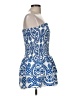 Shein Paisley Blue Cocktail Dress Size 6 - photo 4