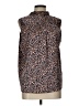 J.Crew 365 100% Polyester Animal Print Brown Sleeveless Blouse Size L - photo 1
