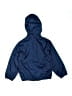 Lands' End 100% Polyester Solid Blue Windbreaker Size 4 - 5 - photo 2