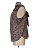 J.Crew 365 100% Polyester Animal Print Brown Sleeveless Blouse Size L - photo 5