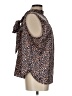 J.Crew 365 100% Polyester Animal Print Brown Sleeveless Blouse Size L - photo 4