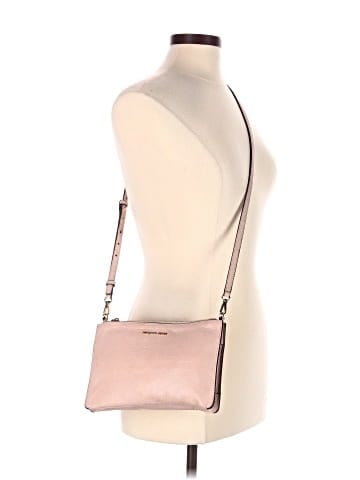 MICHAEL Michael Kors Leather Crossbody Bag (view 2)