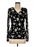 Fortune + Ivy Black Long Sleeve Blouse Size M - photo 1