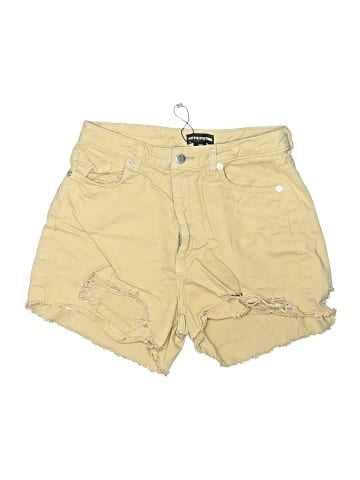 PrettyLittleThing Khaki Shorts (view 1)