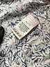 Foxcroft 100% Cotton Paisley Blue 3/4 Sleeve Button-Down Shirt Size 14 - photo 8