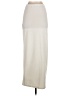 Shein Solid Ivory Casual Skirt Size S - photo 2