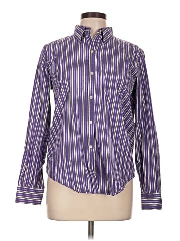 Lauren by Ralph Lauren Long Sleeve Button-Down Shirt (view 1)