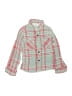 Assorted Brands 100% Cotton Plaid Red Long Sleeve Button-Down Shirt Size 110 cm / US 5-6 - photo 1
