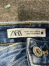 Zara Blue Denim Shorts Size 0 - photo 3