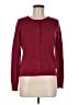 August Silk Burgundy Cardigan Size M - photo 1