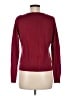 August Silk Burgundy Cardigan Size M - photo 2