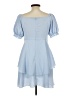 Shein 100% Polyester Blue Cocktail Dress Size L - photo 2