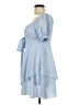 Shein 100% Polyester Blue Cocktail Dress Size L - photo 5