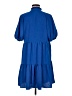 MSK 100% Polyester Blue Casual Dress Size M - photo 2