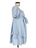 Shein 100% Polyester Blue Cocktail Dress Size L - photo 4