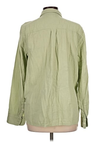 J.Crew Factory Store Long Sleeve Button-Down Shirt (view 2)
