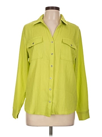 Adrienne Vittadini Long Sleeve Blouse (view 1)