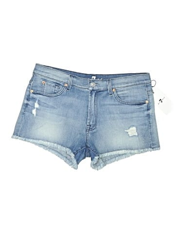 7 For All Mankind Denim Shorts (view 1)
