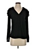 Karen Millen 100% Polyester Black Long Sleeve Blouse Size 4 - photo 1