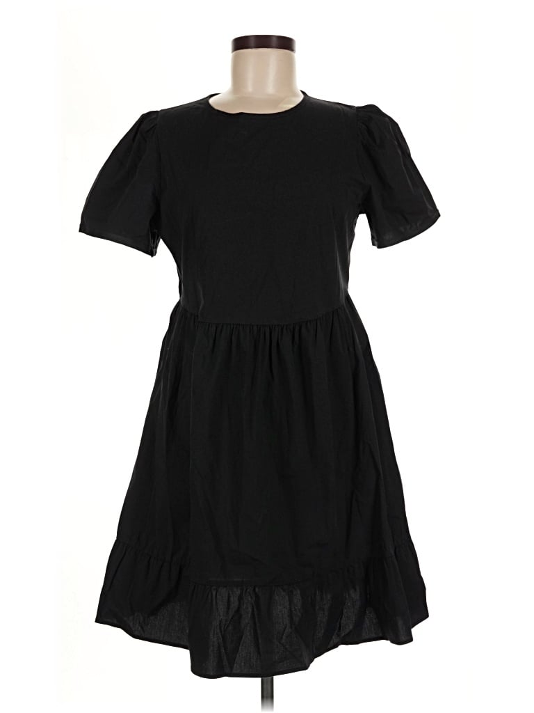Pre-owned New Look Casual Dress In Black