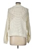 Sweaty Betty 100% Cotton Solid Ivory Pullover Sweater Size L - photo 2