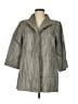 Eileen Fisher Gray Coat Size M - photo 1