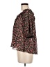 Free People Black 3/4 Sleeve Blouse Size M - photo 5
