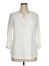 Karen Scott Ivory 3/4 Sleeve Blouse Size 1X - photo 1