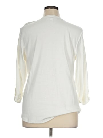 Karen Scott 3/4 Sleeve Blouse (view 2)