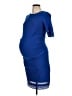 New Look Blue Casual Dress Size 10 Maternity - photo 1