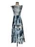 THML Tie-dye Blue Casual Dress Size S - photo 1
