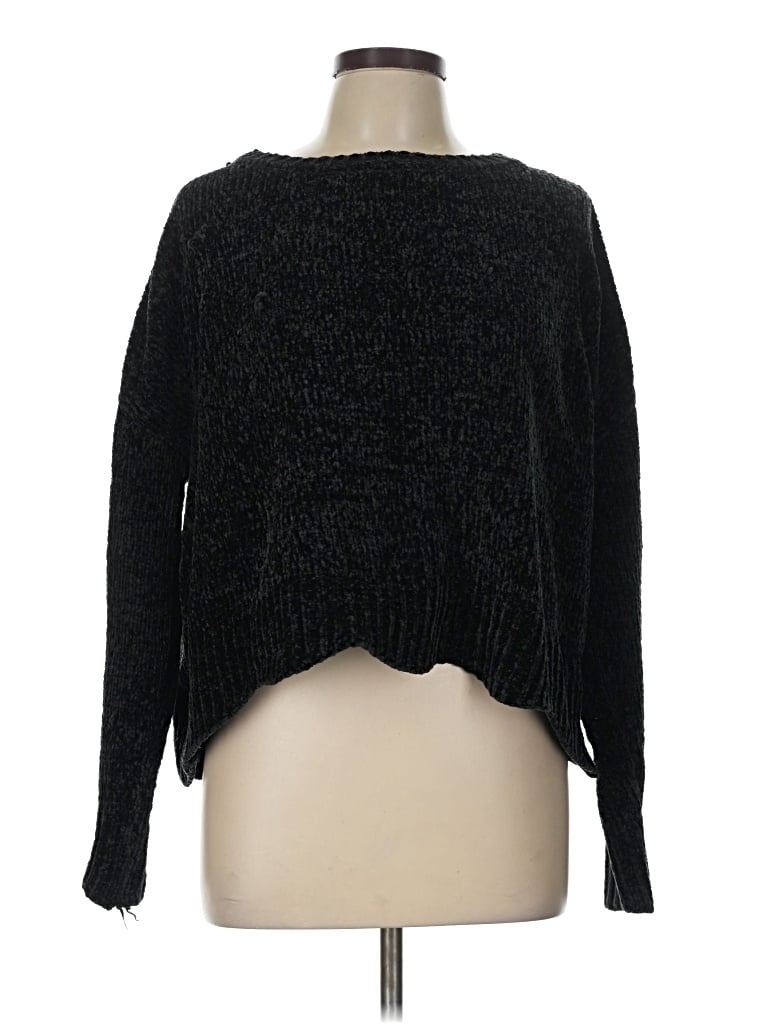 Pre-owned Altar'd State Pullover Sweater In Black