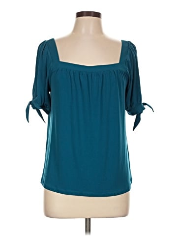 MICHAEL Michael Kors Short Sleeve Blouse (view 1)