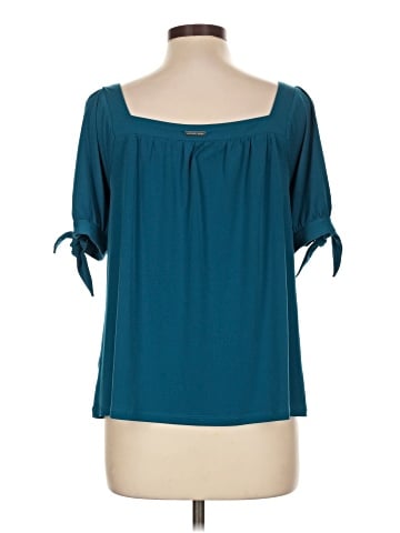 MICHAEL Michael Kors Short Sleeve Blouse (view 2)