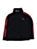Adidas 100% Polyester Black Track Jacket Size 5 - photo 1