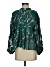 Oliphant Teal Green Long Sleeve Blouse Size S - photo 1