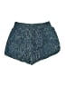 Athletic Works 100% Polyester Print Blue Shorts Size 8 - photo 2