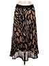 DKNY Animal Print Brown Casual Skirt Size M - photo 2